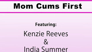 A szexy milf India Summer és világos szőke kicsike tinédzser szuka Kenzie Reeves édeshármasban szexelnek - sexbrother.hu