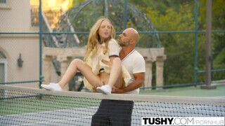 Aubrey Star és a teniszedző könyörtelen szeretkezése - sexbrother.hu