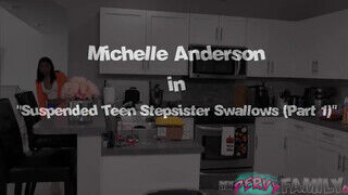 Michelle Anderson a vonzó dél amerikai nevelő húgi rácuppan a termetes hímtagra - sexbrother.hu