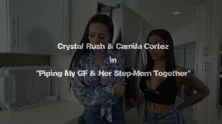 Crystal Rush és Camilla Cortez a dél amerikai izgató milfek rámennek a srácra - sexbrother.hu