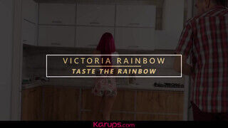 Victoria Rainbow a formás karcsú kicsike mellű vörös hajú milf megszexelve - sexbrother.hu